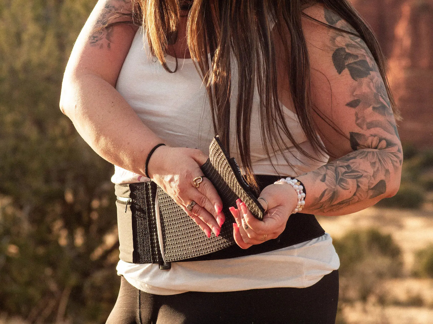 Keepsitup Adjustable Cinching Workout Belt