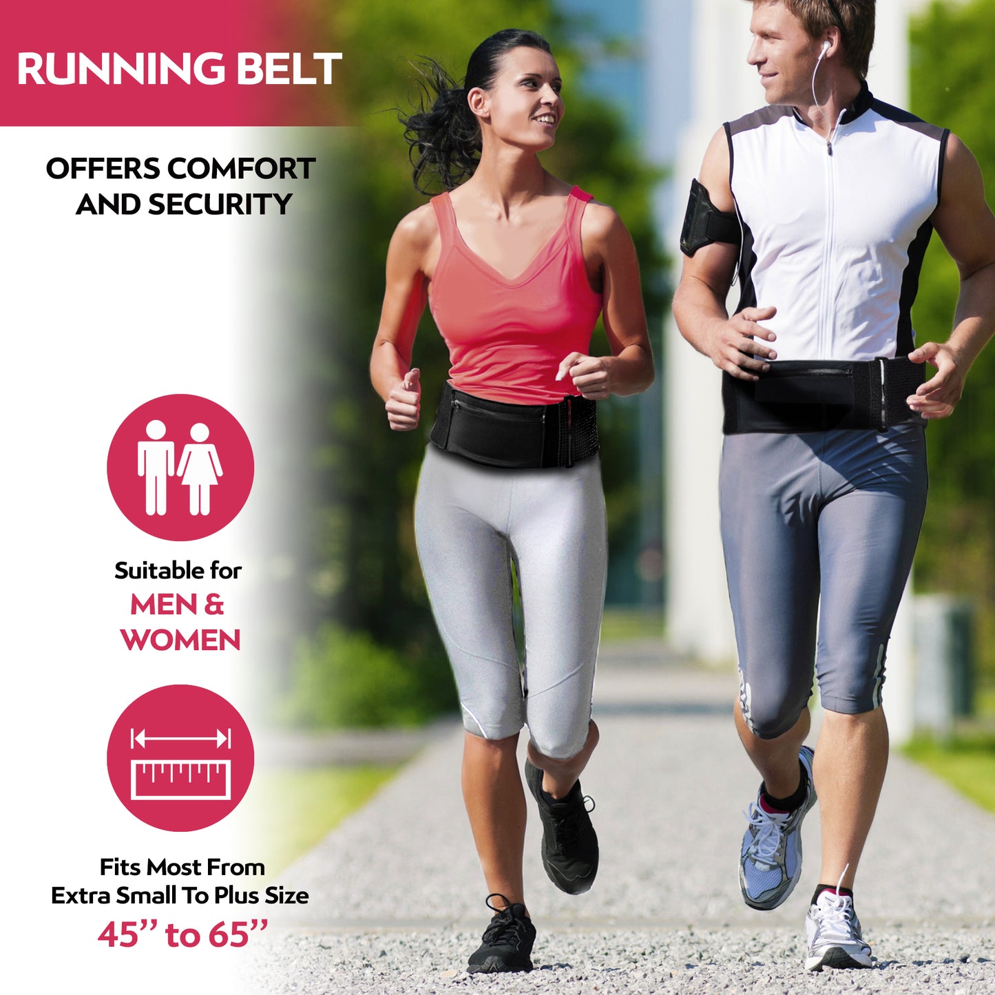 Keepsitup elastic work out belt helps prevent pants from sliding under you belly while working out. Slim, Bounce Free, Adjustable Cinching Work out Belt