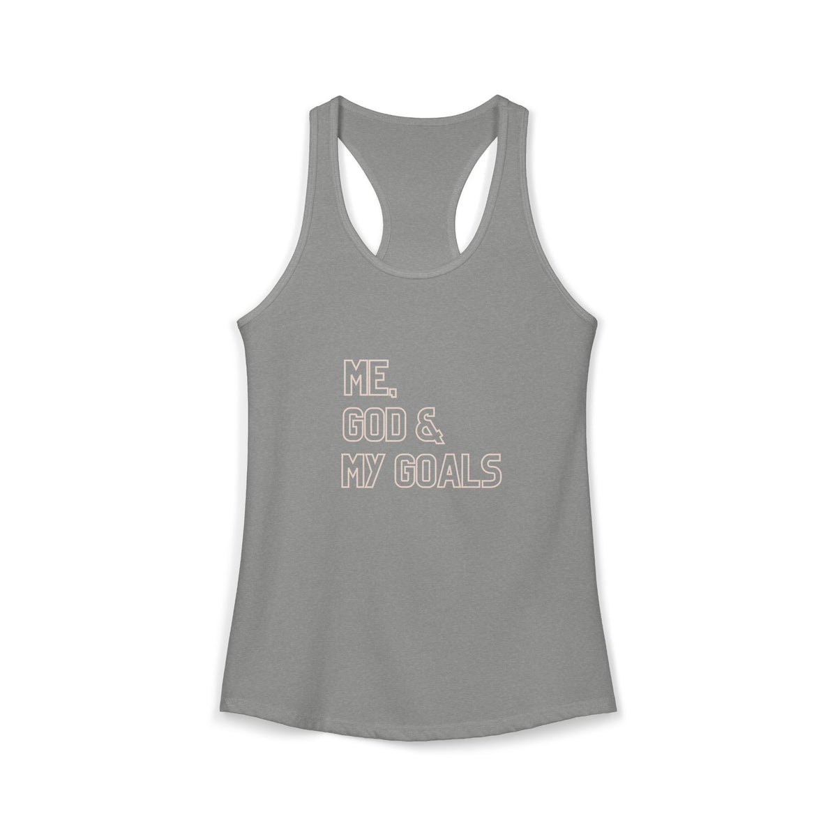 Me, My God My Goals Tank