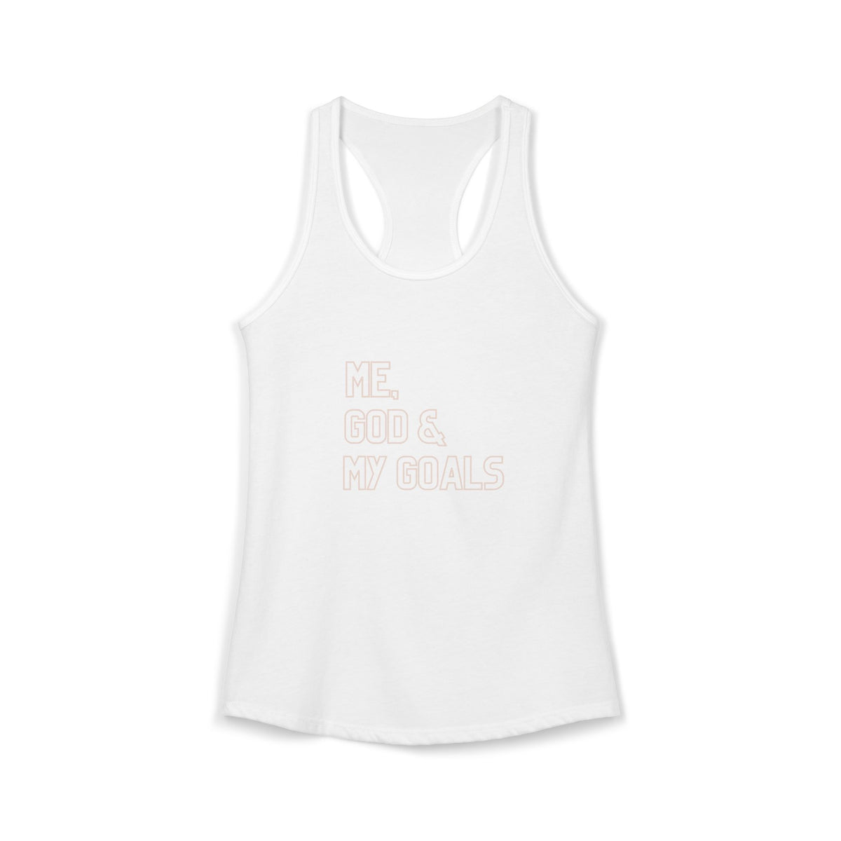Me, My God My Goals Tank