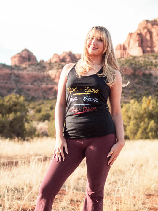 Spirit, Strength, Heart Women’s Racerback Tank